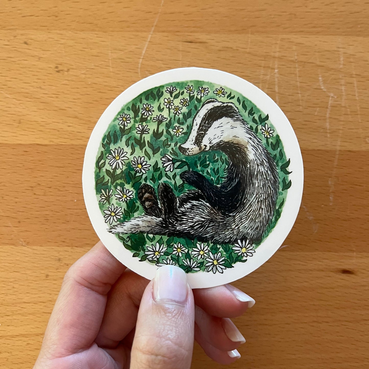 Badger Sticker