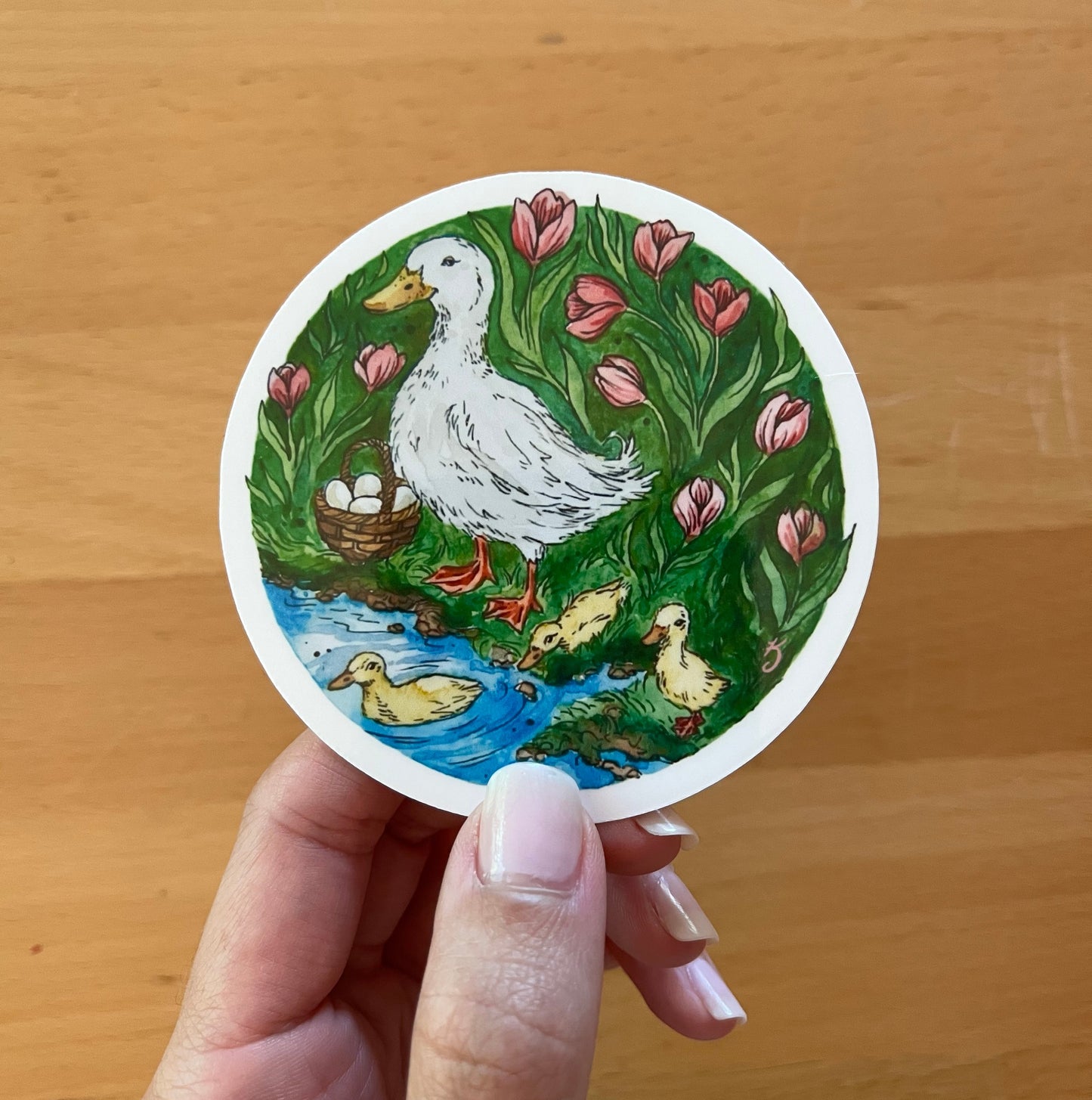 Mother Goose Sticker