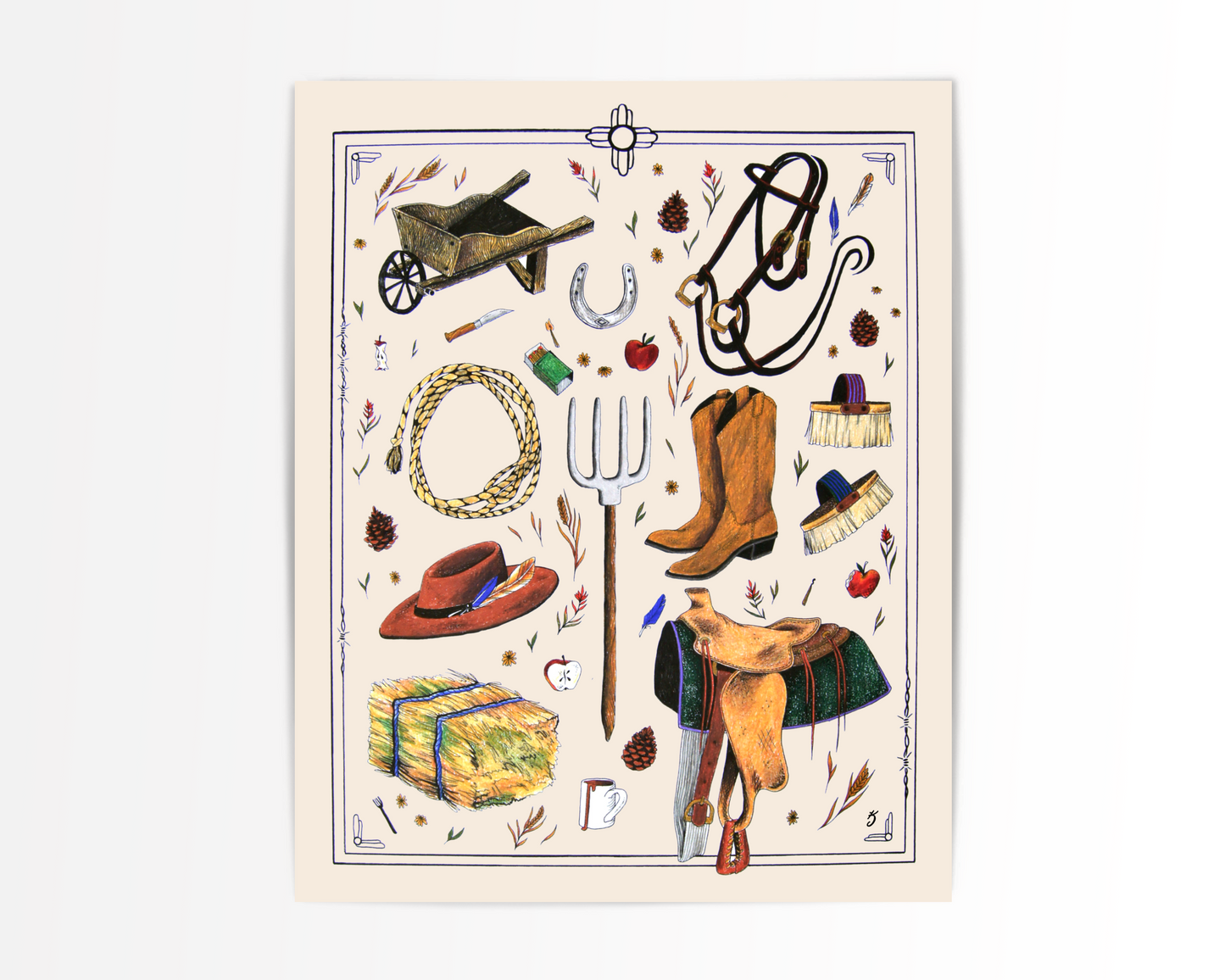 The Wrangler Art Print