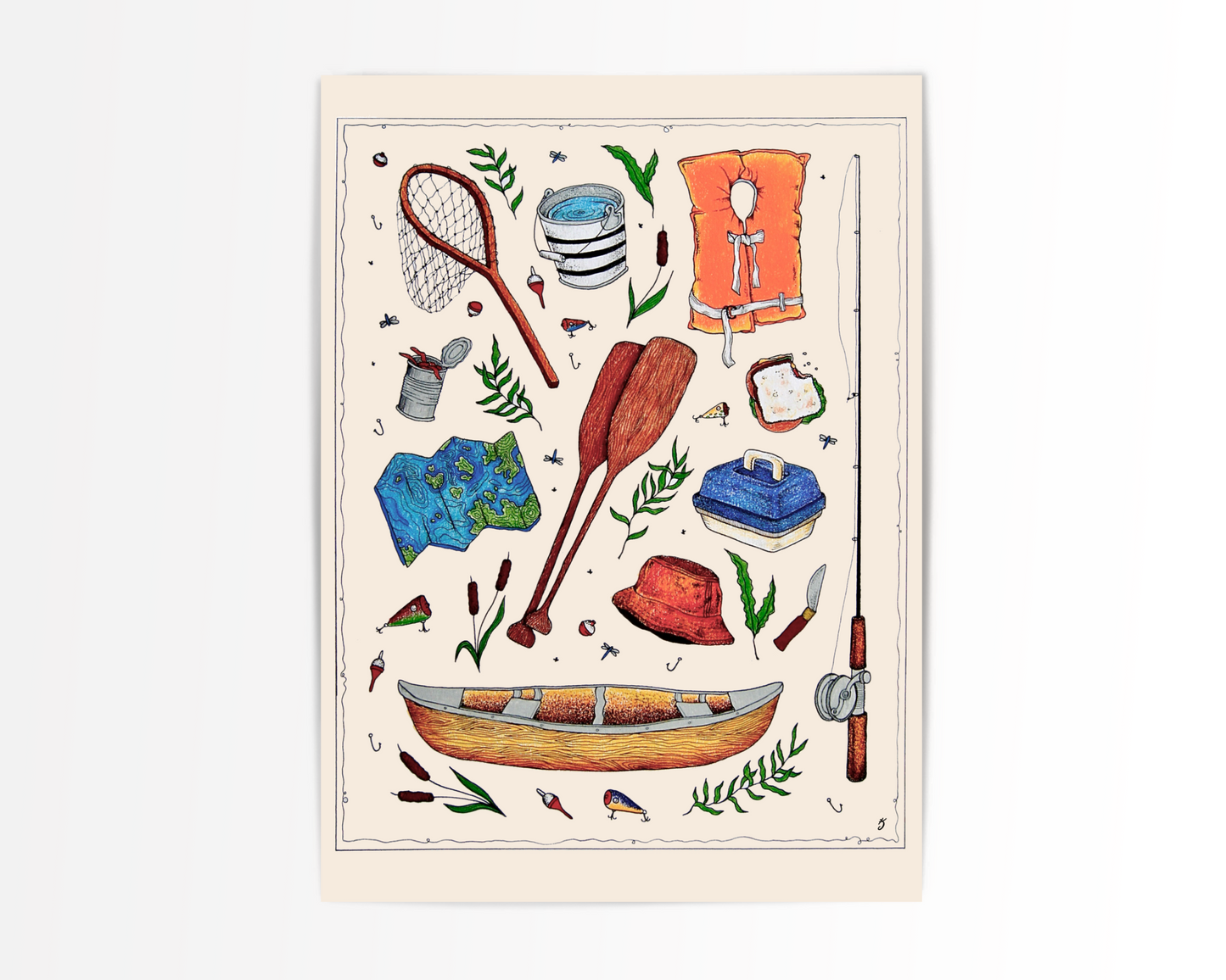 The Fisherman Art Print