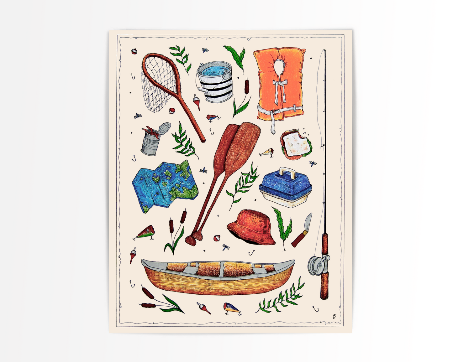 The Fisherman Art Print