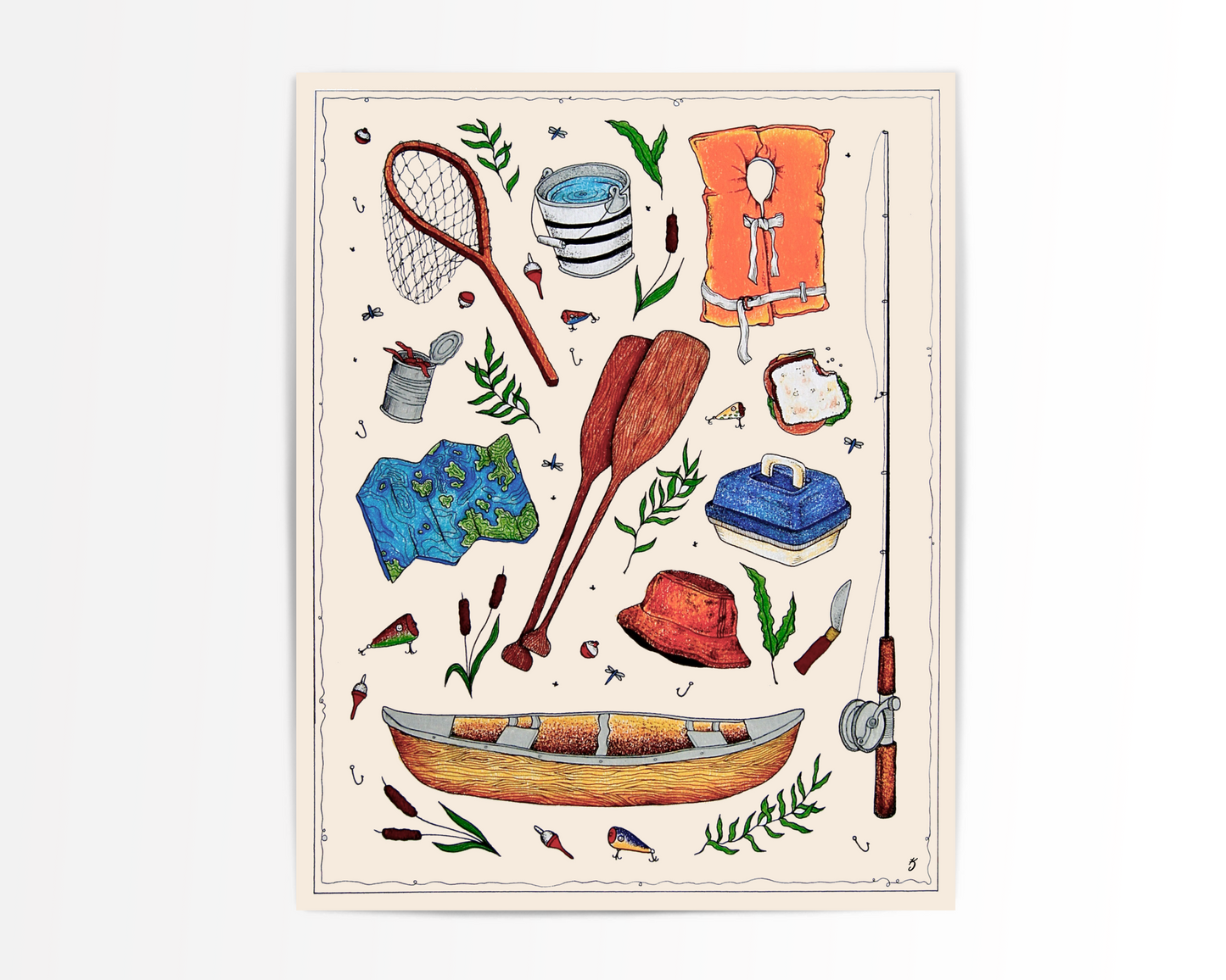 The Fisherman Art Print