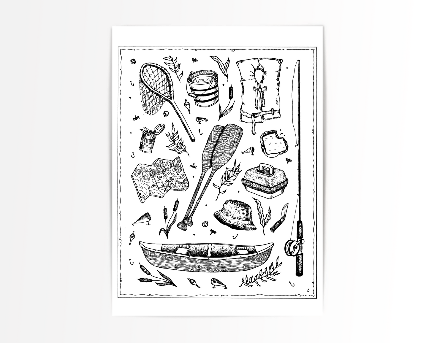 The Fisherman Art Print