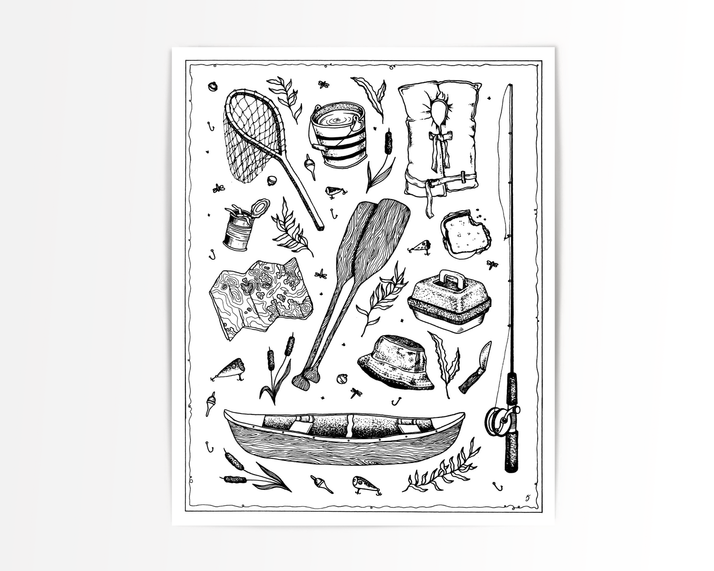The Fisherman Art Print