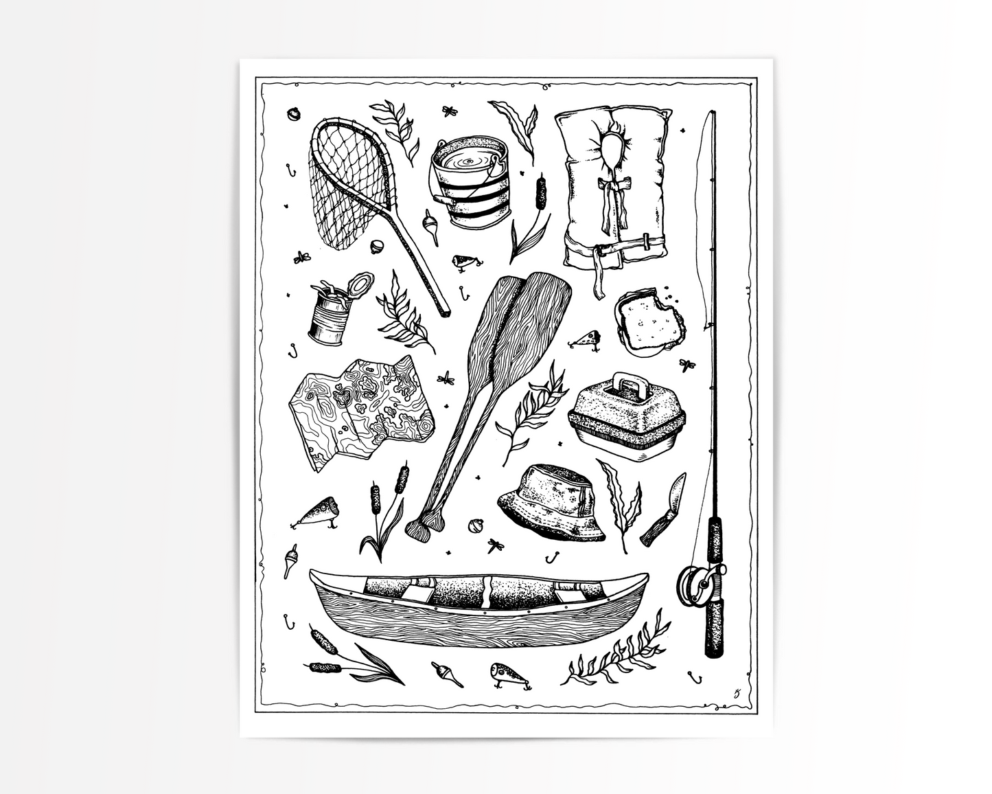 The Fisherman Art Print