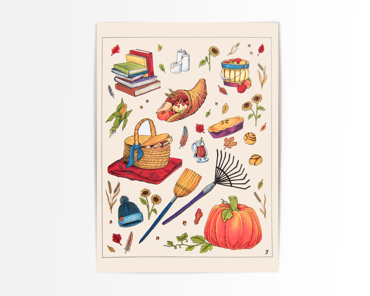 The Harvester Art Print