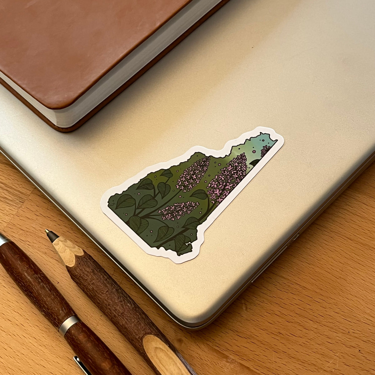 New Hampshire State Flower Sticker