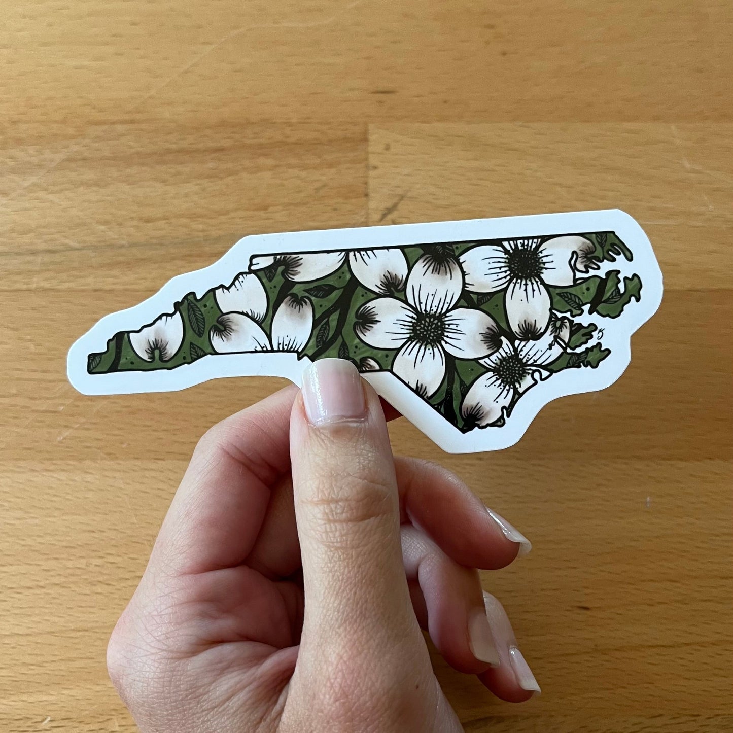 North Carolina State Flower Sticker