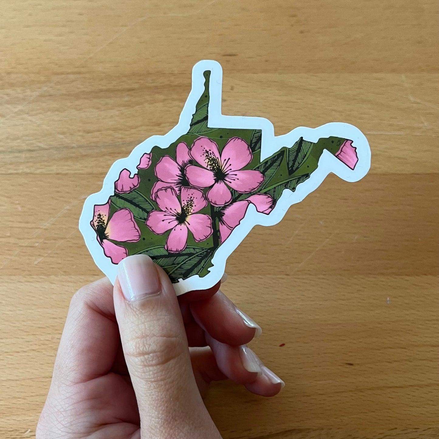 West Virginia State Flower Sticker