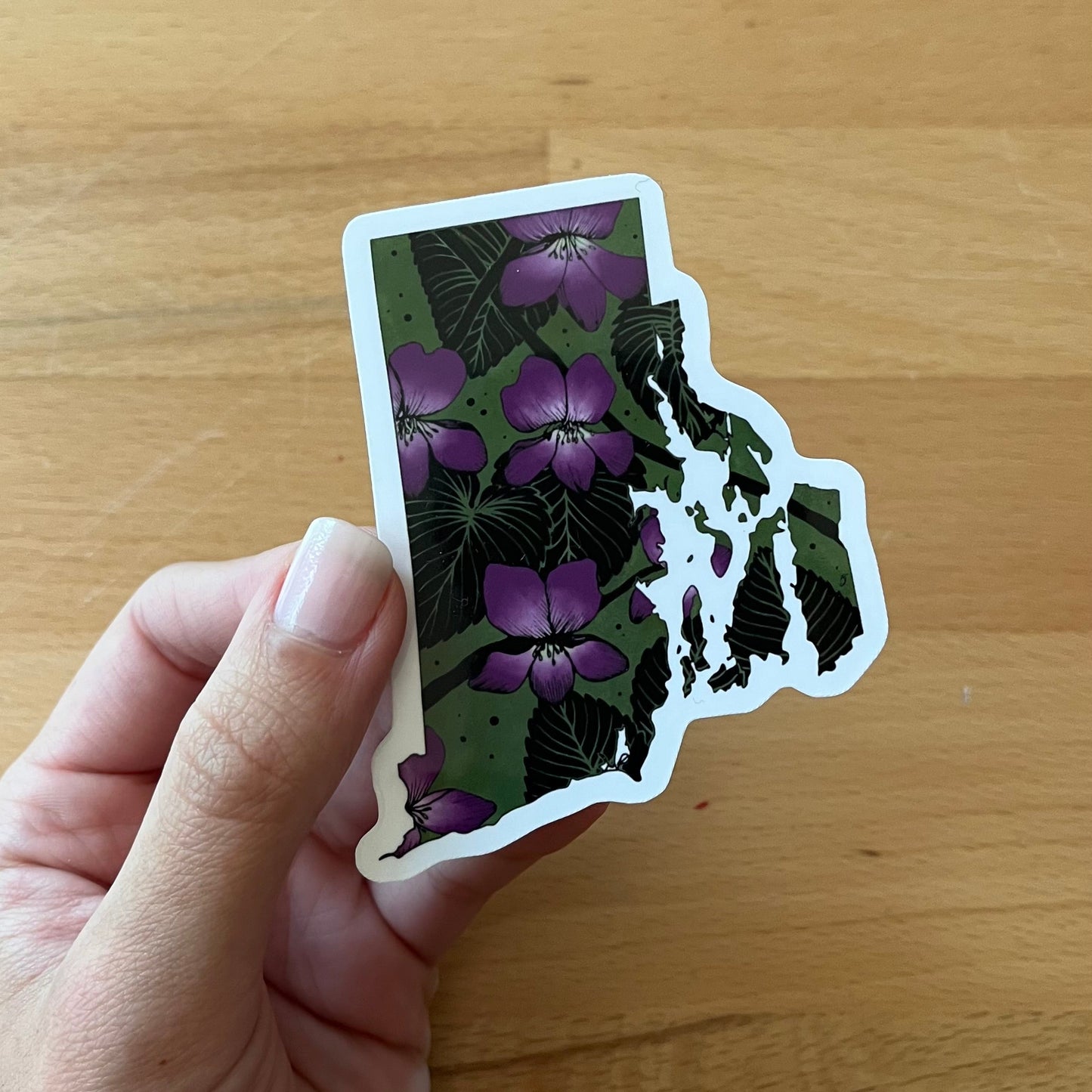 Rhode Island State Flower Sticker