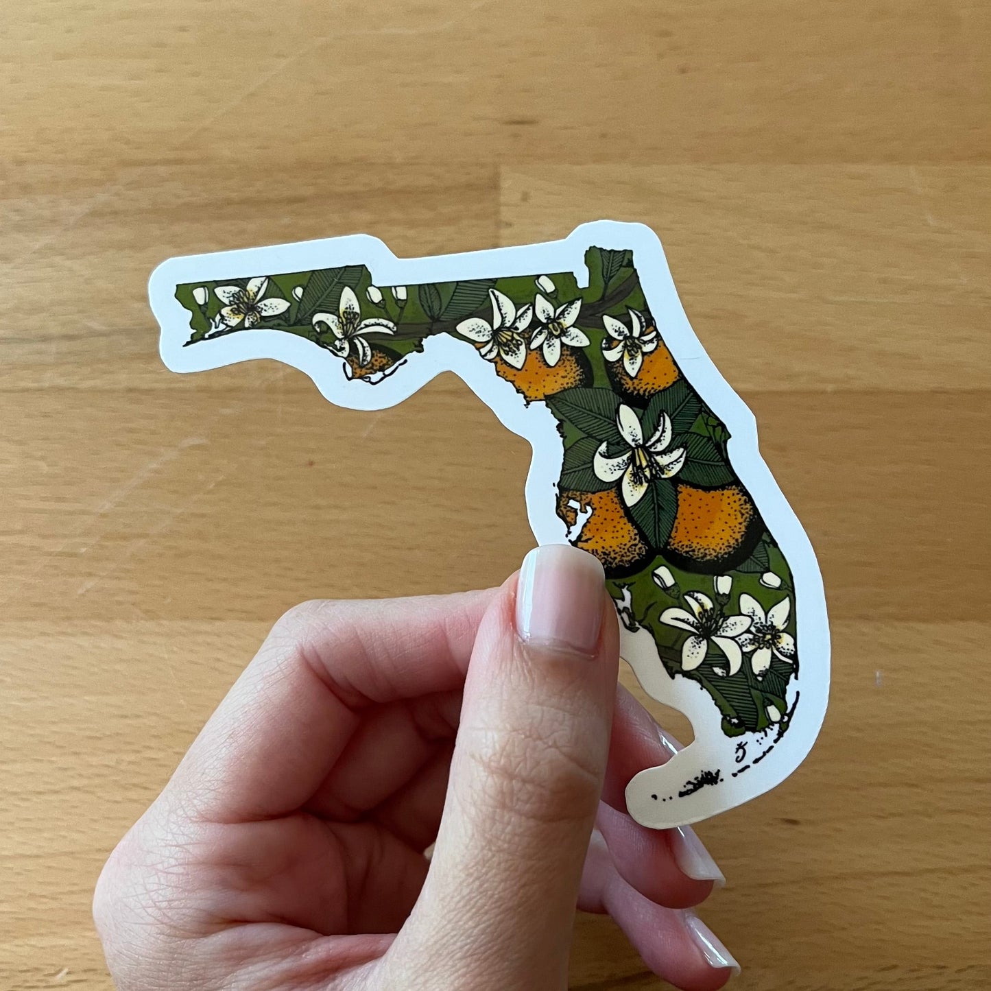 Florida State Flower Sticker