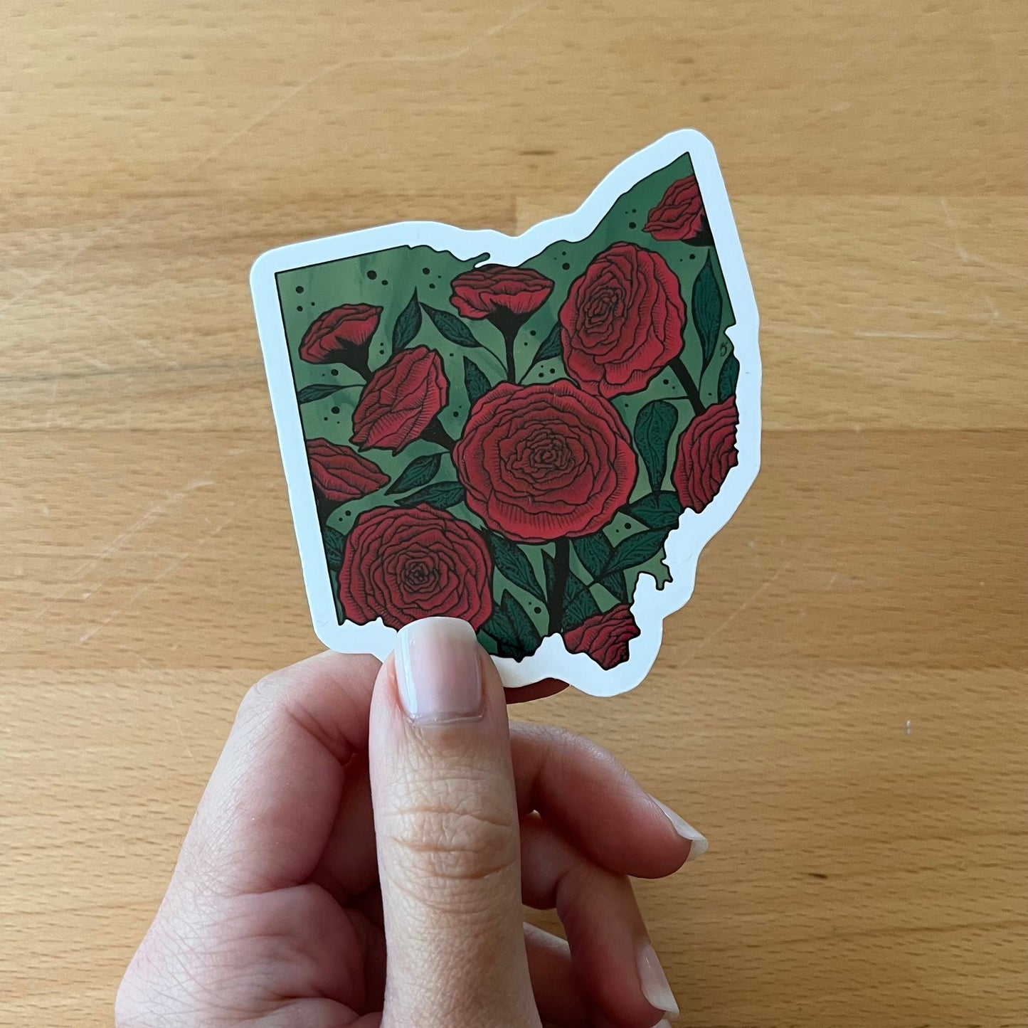 Ohio State Flower Sticker