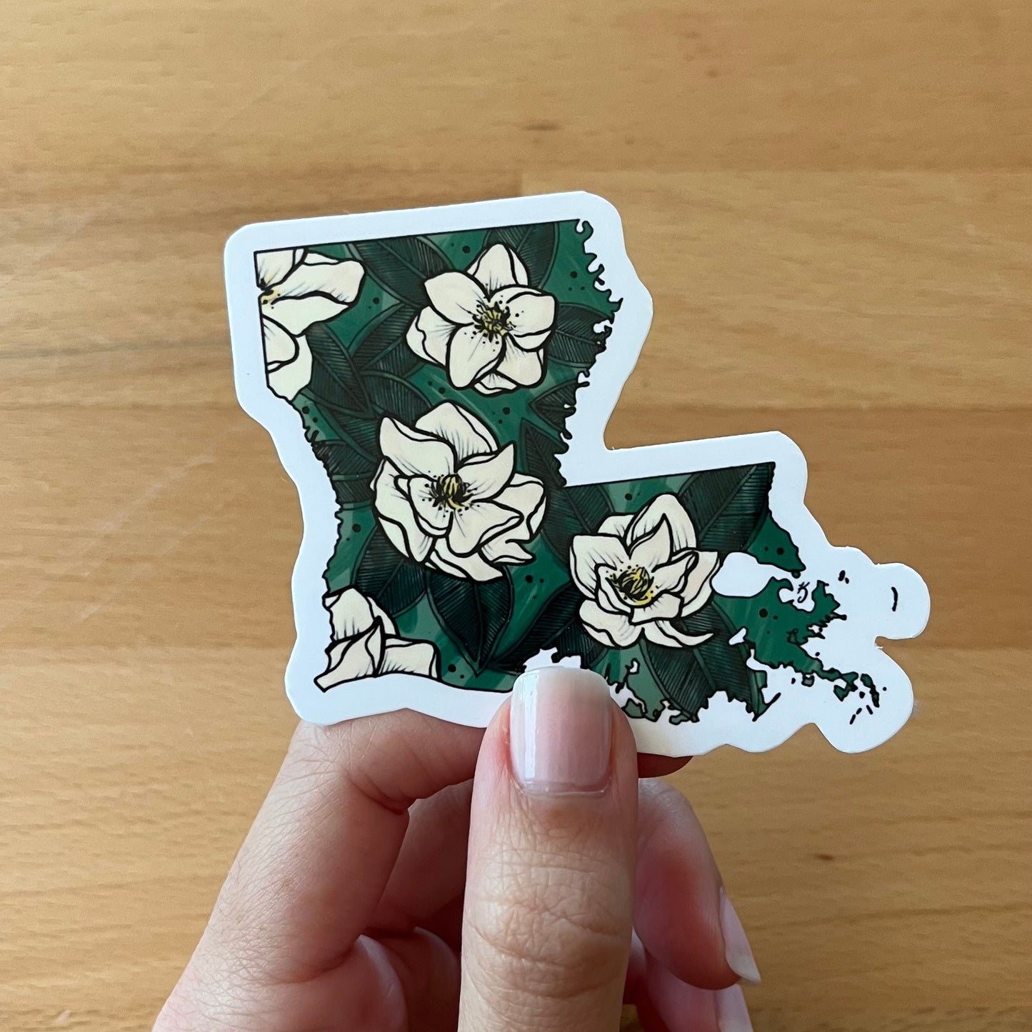 Louisiana State Flower Sticker