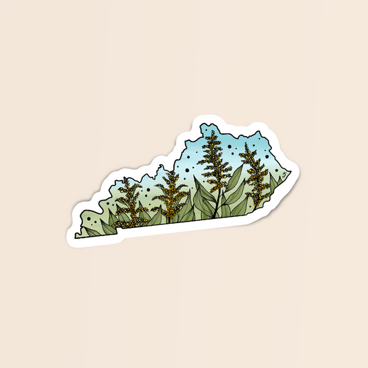 Kentucky State Flower Sticker