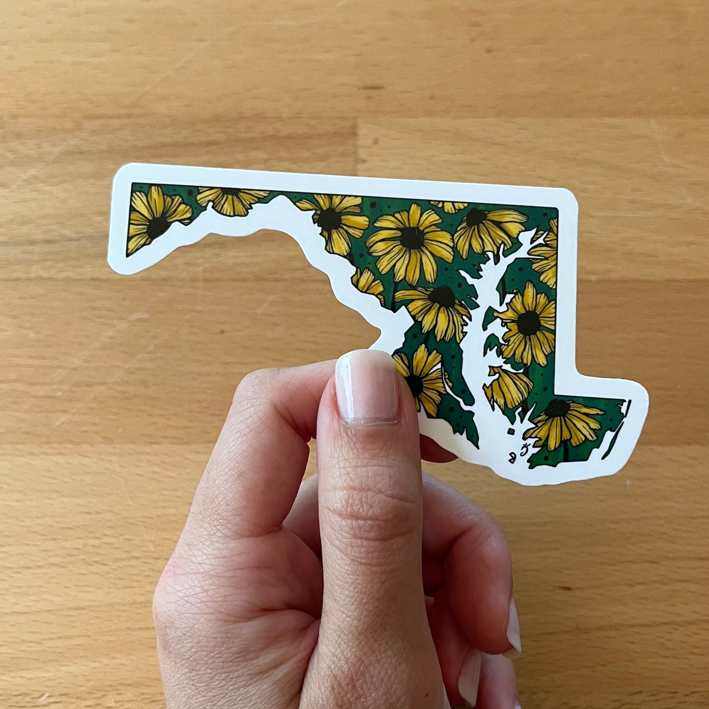 Maryland State Flower Sticker
