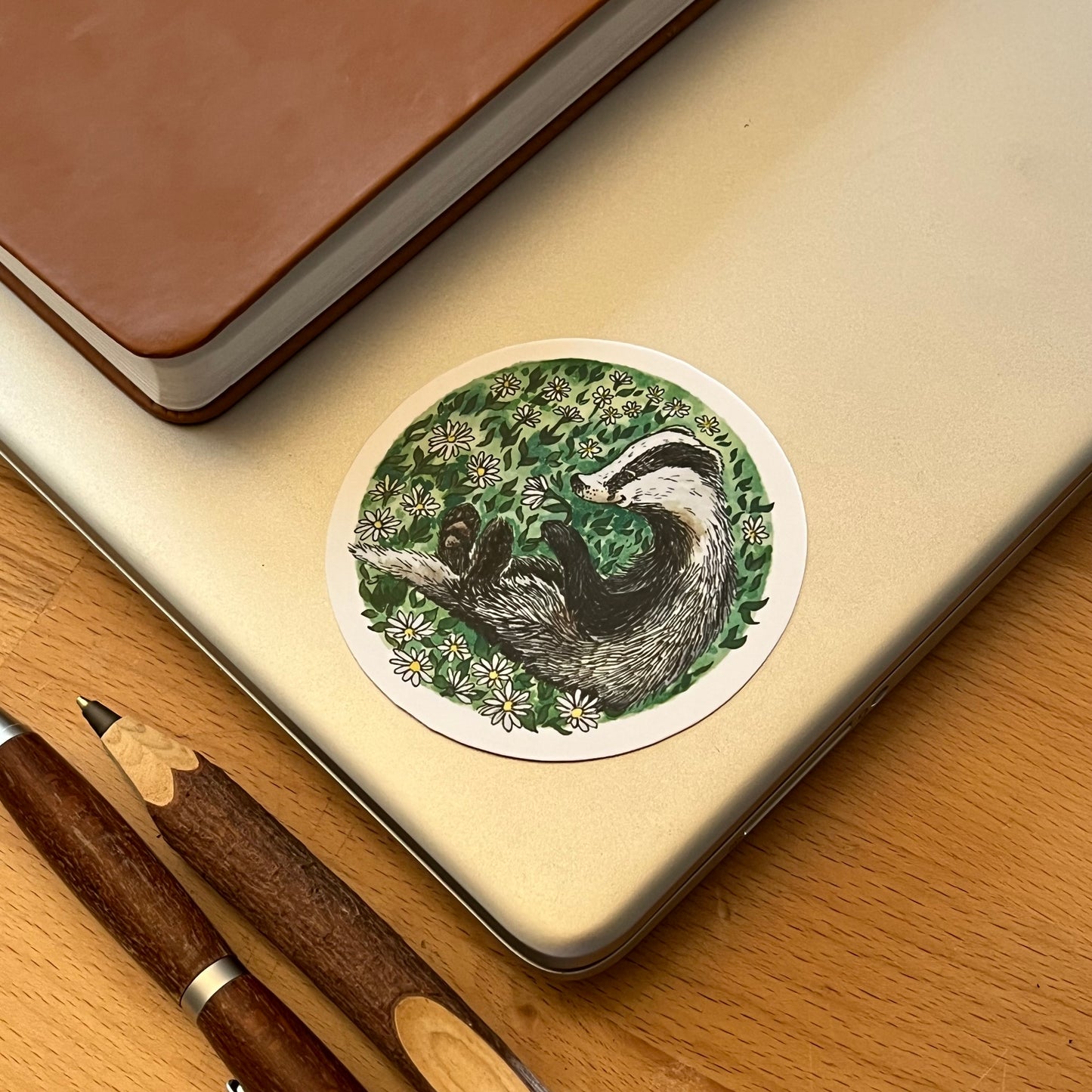 Badger Sticker