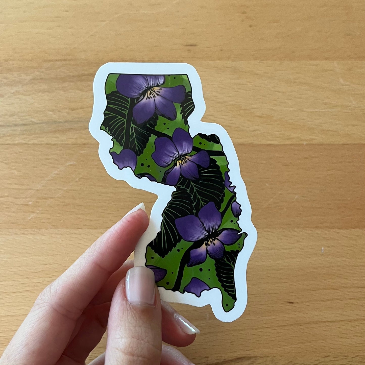 New Jersey State Flower Sticker
