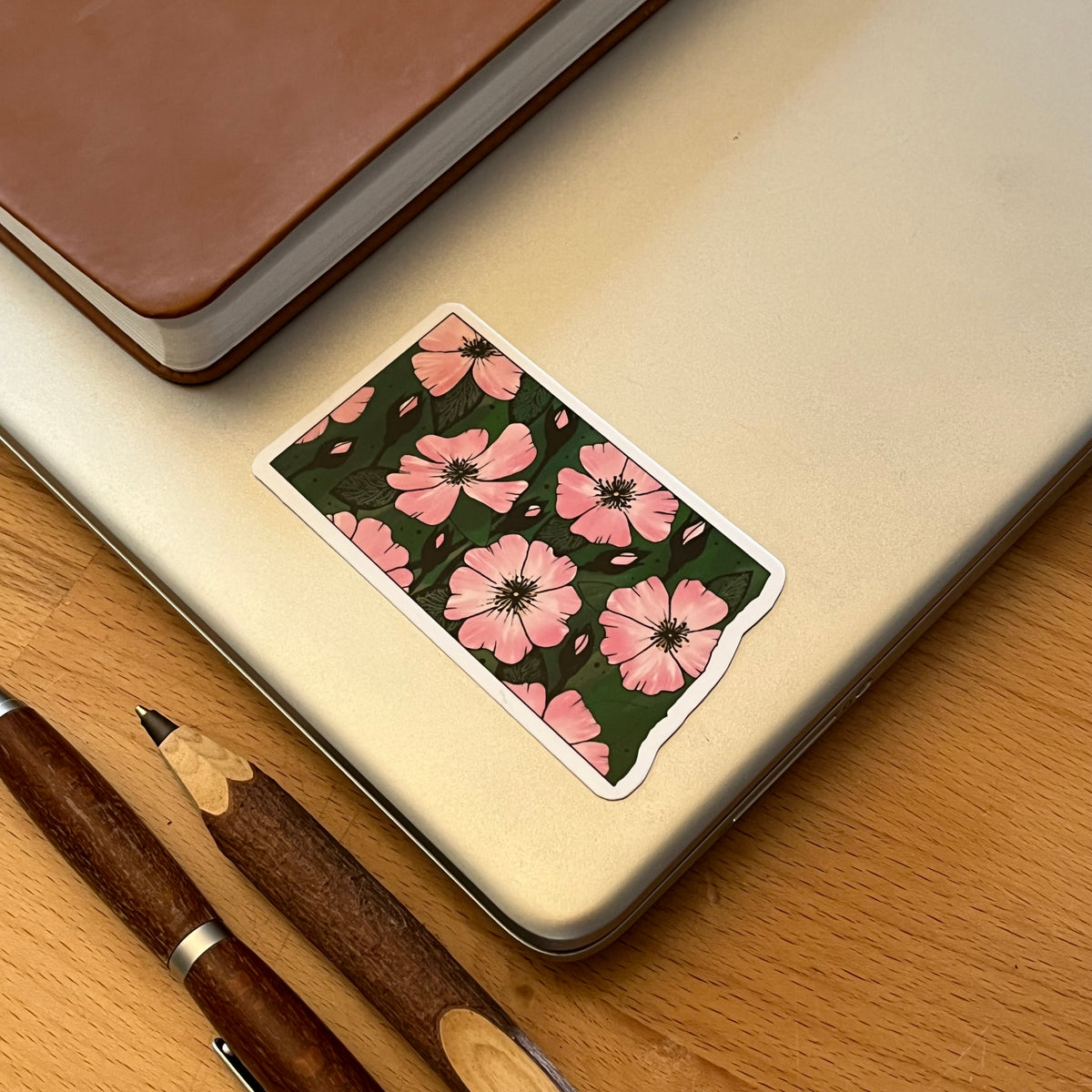 North Dakota State Flower Sticker