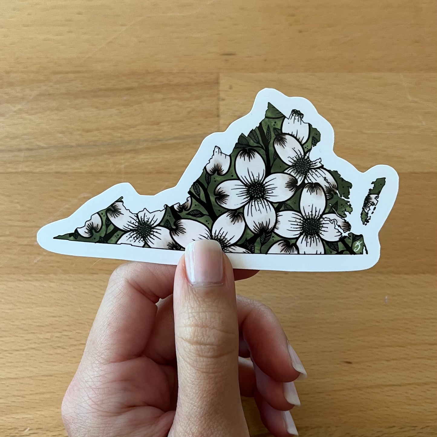 Virginia State Flower Sticker