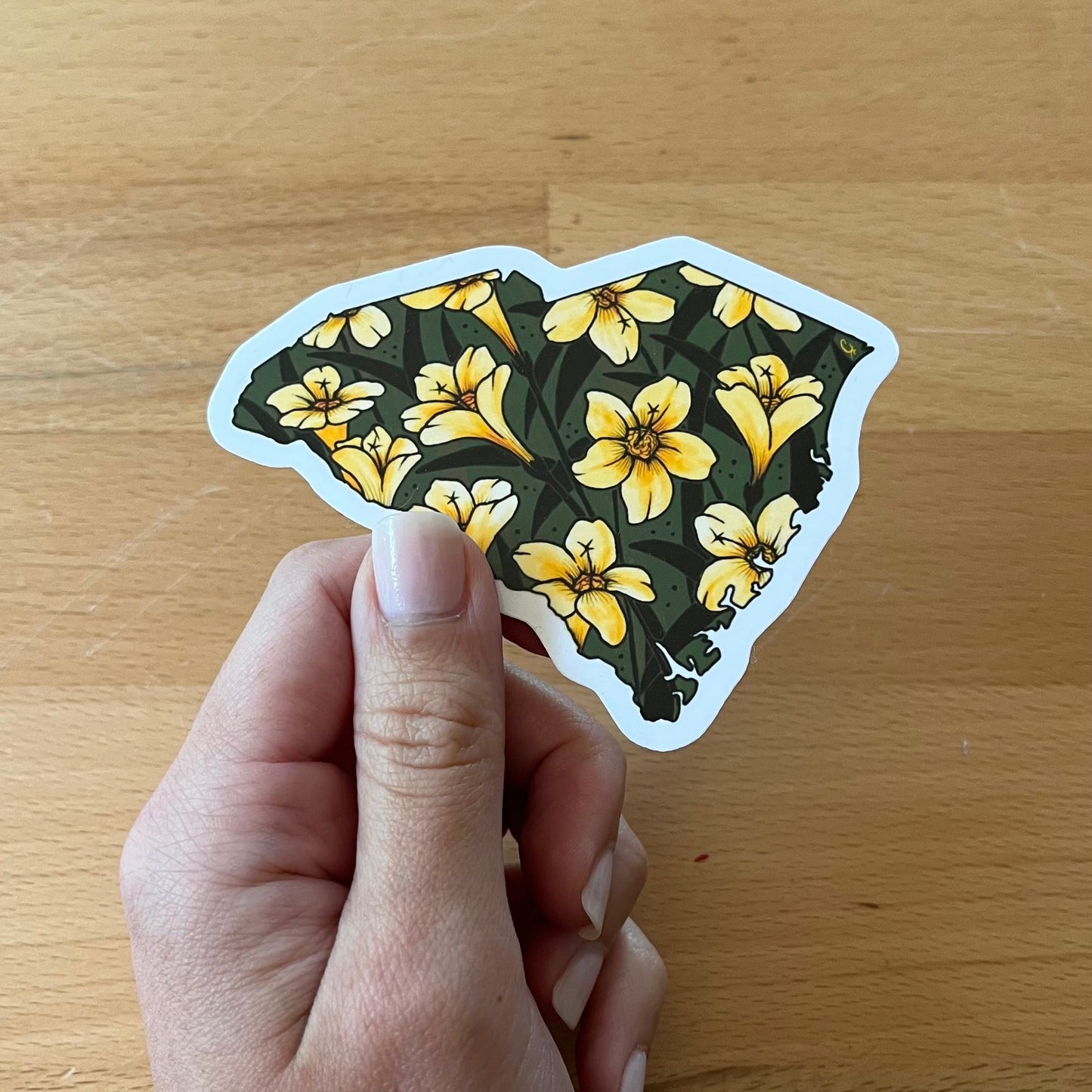 South Carolina State Flower Sticker