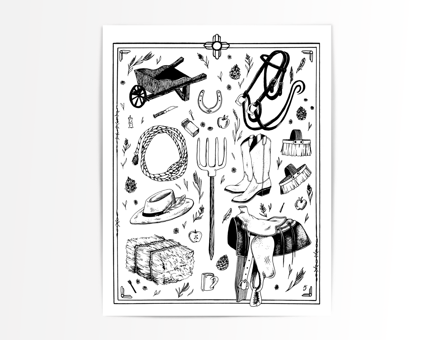 The Wrangler Art Print