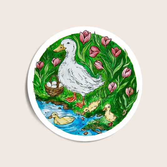 Mother Goose Sticker