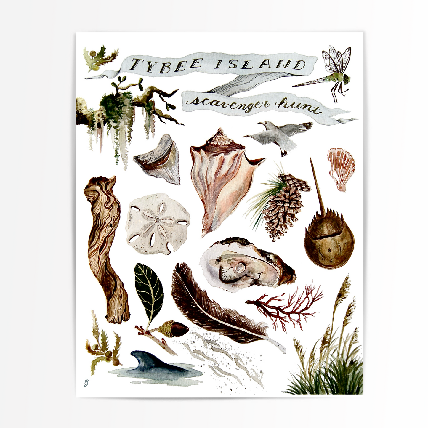 Tybee Island Art Print