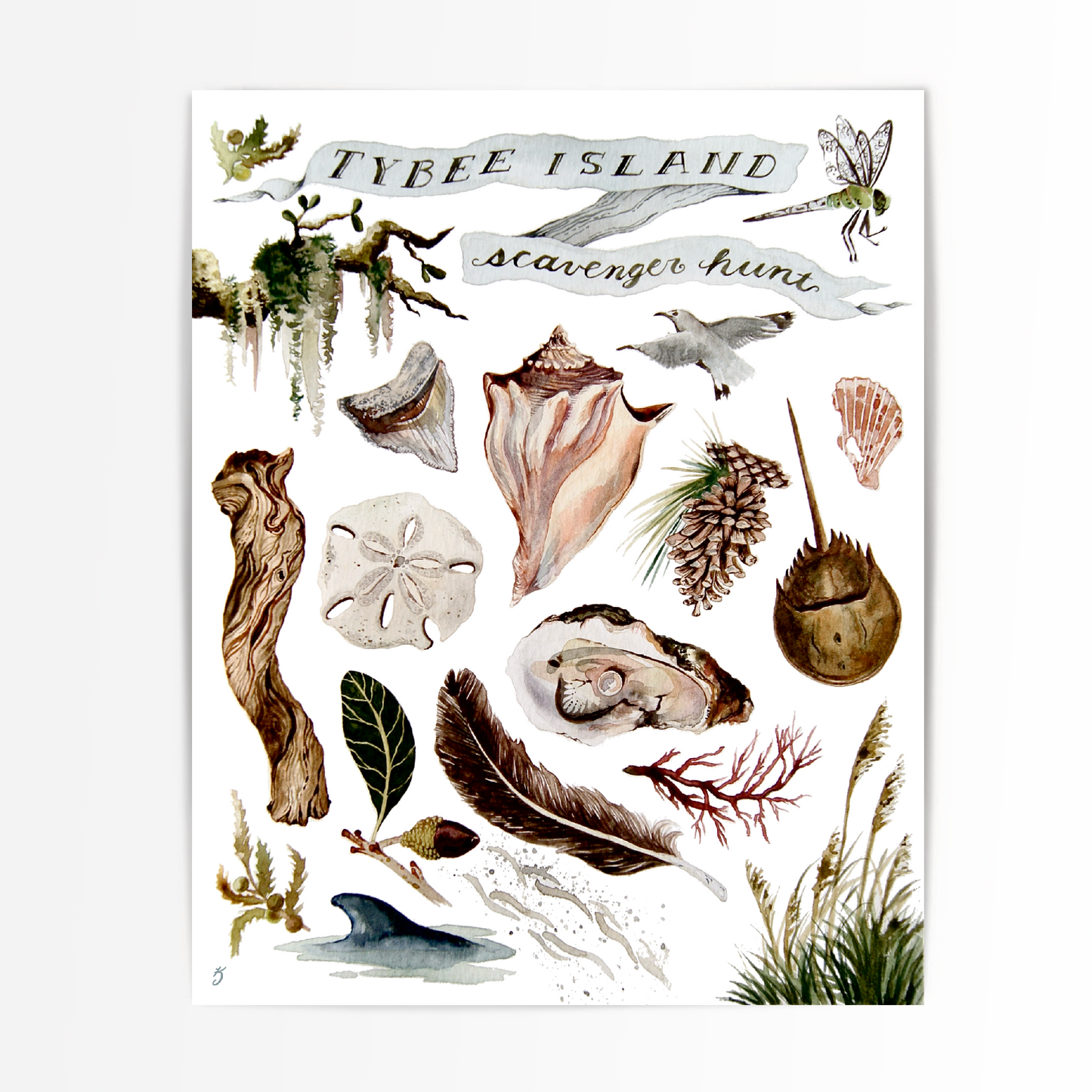 Tybee Island Art Print