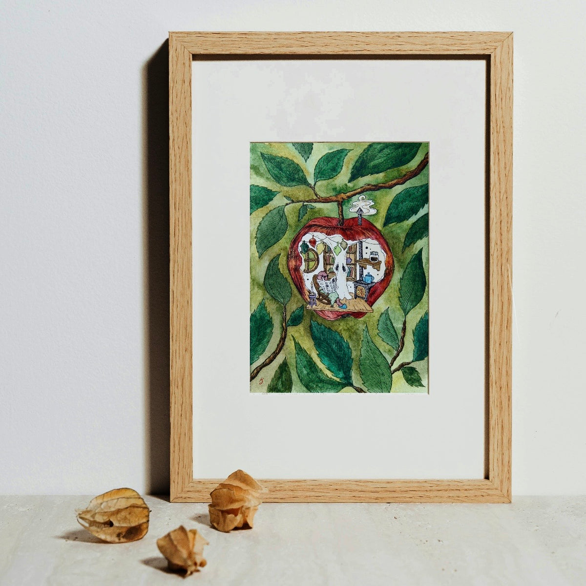 Worm Apartment Art Print
